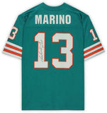 Dan Marino Miami Dolphins Signed Aqua M&N Replica Jersey & "84 NFL MVP" Insc