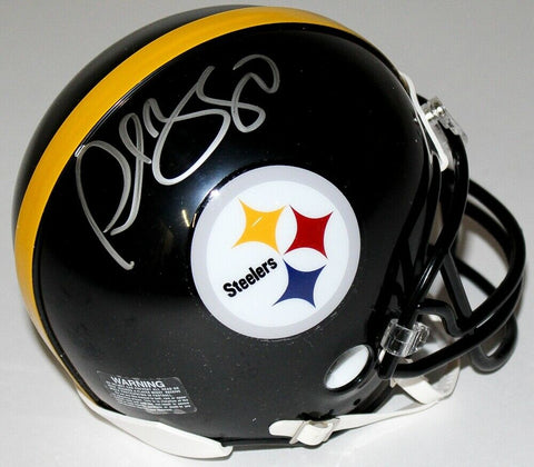 Plaxico Burress Signed Pittsburgh Steelers Mini-Helmet (MAB Hologram)Pro Bowl WR