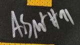 Aaron Smith Signed Pittsburgh Steelers Dark Knight Gotham Style Jersey (JSA COA)