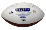 COOPER KUPP Autographed SB LVI MVP Rams Triple Crown Football FANATICS LE 1/25