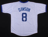 Andre Dawson Signed Cubs Northsiders Jersey (JSA COA) 8x All-Star 1987 N.L. MVP
