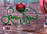 Larry Bird Signed Boston Celtics 8x10 Dribbling Photo-Beckett W Hologram *Green