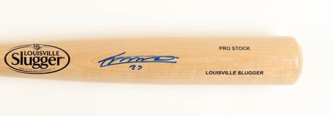 Vladimir Guerrero Jr Signed Louisville Slugger Bat (JSA COA) Blue Jay 1B / DH