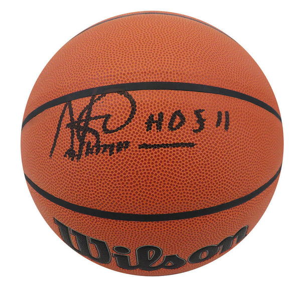 Artis Gilmore Signed Wilson Indoor/Outdoor NBA Basketball w/HOF'11 -SCHWARTZ COA