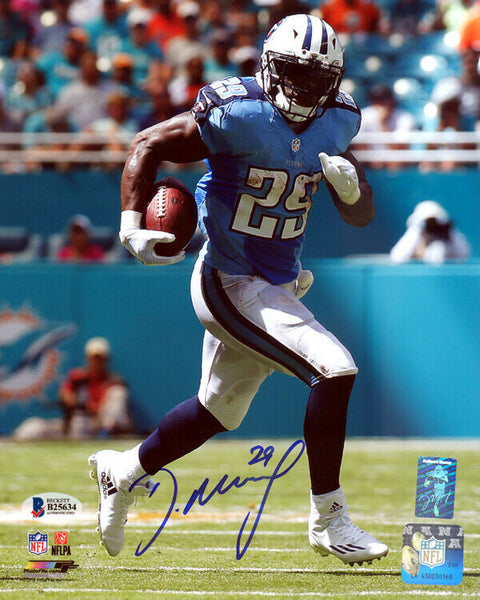 DEMARCO MURRAY AUTOGRAPHED SIGNED 8X10 PHOTO TENNESSEE TITANS BECKETT 115026