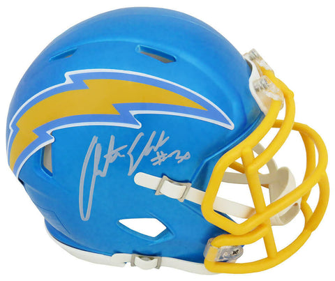 Austin Ekeler Signed Los Angeles Chargers FLASH Riddell Mini Helmet - (SS COA)