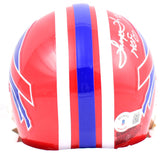 Thurman Thomas Autographed Buffalo Bills 87-01 Mini Helmet w/HOF- Beckett W Holo