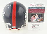 Phil Simms Signed New York Giants Mini Helmet (JSA COA) 2xSuper Bowl Champion