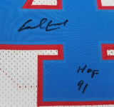 Earl Campbell "HOF 91" Signed Houston Oilers Custom White Jersey (JSA COA)