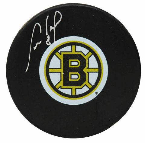 Cam Neely Signed Boston Bruins Logo Hockey Puck (SCHWARTZ SPORTS COA)