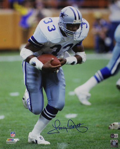 Tony Dorsett Autographed/Signed Dallas Cowboys 16x20 Photo Beckett 36232