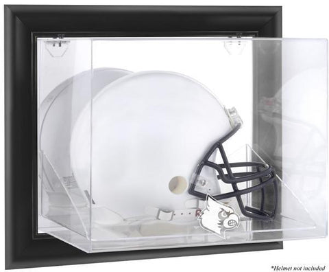 Louisville Cardinals Black Framed Wall-Mountable Helmet Display Case