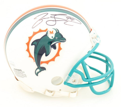 Jason Taylor Signed Miami Dolphins Mini Helmet (JSA COA) 6xPro Bowl Linebacker