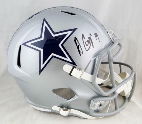 Amari Cooper Autographed Dallas Cowboys Speed Full Size Helmet- Beckett W Auth