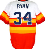 Nolan Ryan Autographed Houston Astros Nike Rainbow Jersey-AIV Hologram *Silver