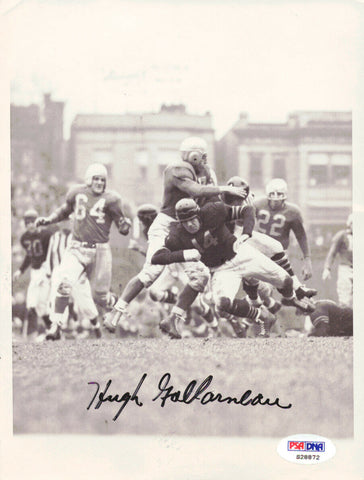 Hugh Gallarneau Autographed Signed 6x8 Wire Photo Chicago Bears PSA/DNA #S28872
