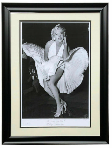 Marilyn Monroe Framed 16x23 The Seven Year Itch Hulton Archive Giclee