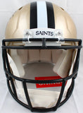 Darren Sproles Signed Saints F/S Speed Authentic Helmet w/Who Dat-Beckett W Holo