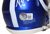 Kwity Paye Autographed Indianapolis Colts Flash Mini Helmet Beckett 38934