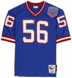 FRMD Lawrence Taylor Giants Signed Mitchell & Ness Blue 1990 Authentic Jersey
