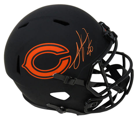 Julius Peppers Signed Chicago Bears Eclipse Riddell F/S Speed Rep Helmet - SS