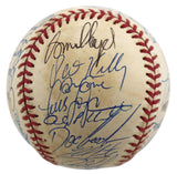 1997 Yankees (32) Torre, Rivera, O'Neill Posada +28 Signed Baseball BAS #AB92956