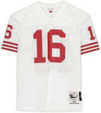 Joe Montana San Francisco 49ers SignedMitchell & Ness Authentic Jersey