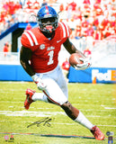 A.J. Brown Autographed Ole Miss Rebels 16x20 Running Photo-Beckett W Hologram