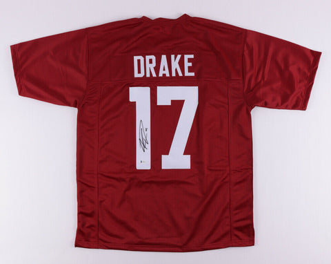 Kenyan Drake Signed Alabama Crimson Tide Jersey (Beckett Hologram) Raiders R.B