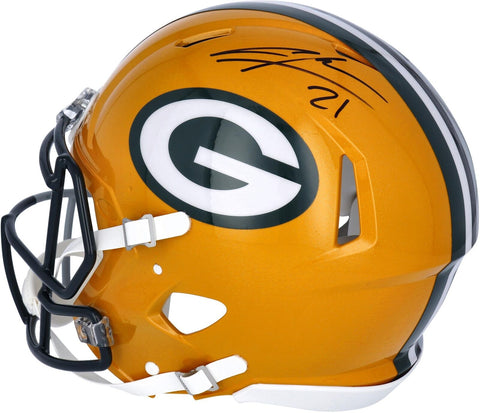 Charles Woodson Raiders/Packers Signed Half/Half Helmet w/HOF 21 Packers Side