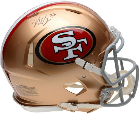 Nick Bosa San Francisco 49ers Autographed Riddell Speed Authentic Helmet