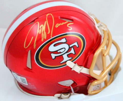 Jeff Garcia Autographed San Francisco 49ers Flash Mini Helmet-Beckett W Hologram