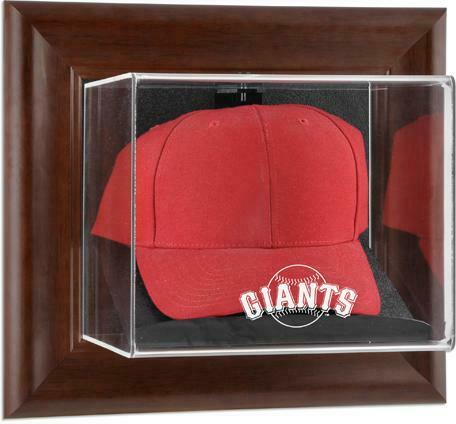 Giants Brown Framed Wall- Logo Cap Case - Fanatics