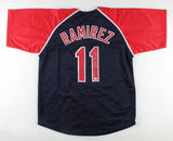 Jose Ramirez Signed Cleveland Indians Jersey (PSA Holo) 2xAll Star 3rd Baseman