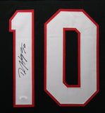 DEANDRE HOPKINS (Cardinals black TOWER) Signed Autographed Framed Jersey JSA