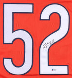Khalil Mack Signed Chicago Bears Jersey (Beckett COA) 6xPro Bowl Linebacker