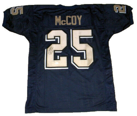 LESEAN McCOY SIGNED AUTOGRAPHED PITT PITTSBURGH PANTHERS #25 JERSEY JSA