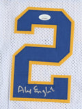 Alex English Signed Denver Nuggets Jersey (JSA COA) 8x NBA All-Star (1982-1989)