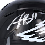 A.J. Brown Philadelphia Eagles Signed Riddell Alternate Speed Mini Helmet