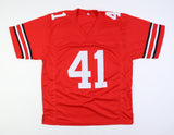 Keith Byars Signed Ohio State Buckeyes Jersey (JSA) Philly Eagles Running Back