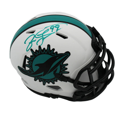 Jason Taylor Signed Miami Dolphins Speed Lunar NFL Mini Helmet