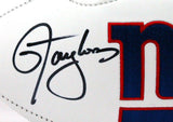 Strahan/Taylor Autographed New York Giants Logo Football-Beckett W Hologram