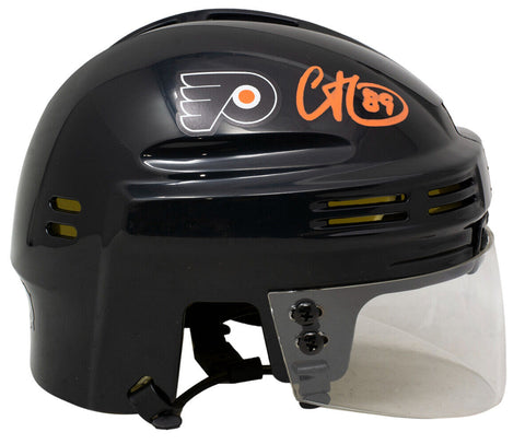 Cam Atkinson Philadelphia Flyers Signed Black Mini Hockey Helmet Fanatics