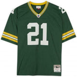 Frmd Charles Woodson GB Packers Signed Green M&N Replica Jersey & "HOF 21" Insc