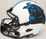 Christian McCaffrey Autographed Panthers Lunar Eclipse Full Size Helmet Beckett