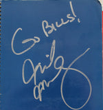 Bills Mike Mularkey "Go Bills!" Authentic Signed 2004-05 Offensive Playbook BAS