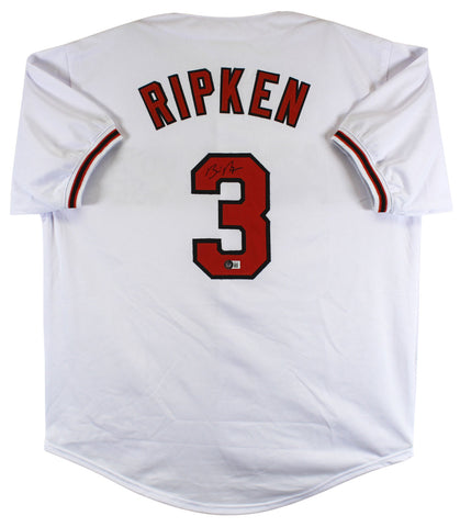 Billy Ripken Authentic Signed White Pro Style Jersey Autographed BAS Witnessed
