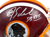 Jay Schroeder Autographed Washington Mini Helmet w/SB- JSA W *Silver