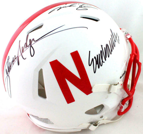 Nebraska Heisman Autographed FS 2019 Speed Authentic Helmet- JSA W *Black