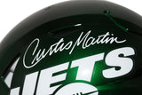 Curtis Martin Autographed New York Jets Authentic Speed Flex Helmet PSA 33962